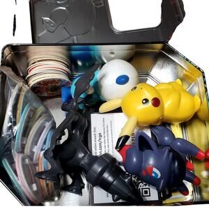 Lot 4 Pokemon Pikachu, Zorua, Zekrom, Oshawott Figure Nintendo McDonalds 2011